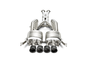 Akrapovic 14-17 Chevrolet Corvette Z06 (C7) Evolution Line Cat Back (Titanium) w/ Carbon Tips | Catback | Paddock Performance