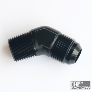 AN to NPT Adapter - 45 Degree - 16 AN - 1" NPT | Adapters - NPT | Paddock Performance AN to NPT Adapter - 45 Degree - 16 AN - 1" NPT | Adapters - NPT | Paddock Performance