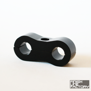 Billet Dual Hose Separator - 13.5 mm ID - 17/32" | Clamps | Paddock Performance