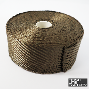High Heat Exhaust Wrap - 2 inch wide - 100 foot length | Heat Protection | Paddock Performance