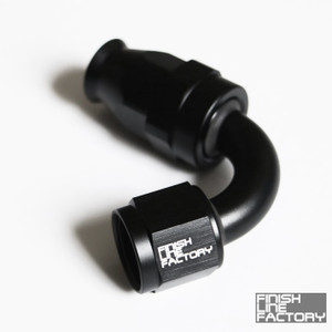 PTFE Hose End - 120 Degree AN - 06 AN | PTFE Hose Ends | Paddock Performance