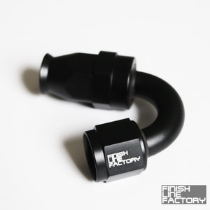 PTFE Hose End - 150 Degree AN - 08 AN | PTFE Hose Ends | Paddock Performance PTFE Hose End - 150 Degree AN - 08 AN | PTFE Hose Ends | Paddock Performance