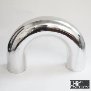 Aluminum Pipe - 180 Degree - 18 inch length - 2.50 inch dia. | Tubing - Aluminum | Paddock Performance Aluminum Pipe - 180 Degree - 18 inch length - 2.50 inch dia. | Tubing - Aluminum | Paddock Performance