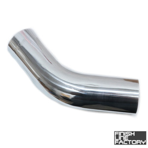 Aluminum Pipe - 45 Degree - 12 inch length - 2.75 inch dia. | Tubing - Aluminum | Paddock Performance Aluminum Pipe - 45 Degree - 12 inch length - 2.75 inch dia. | Tubing - Aluminum | Paddock Performance