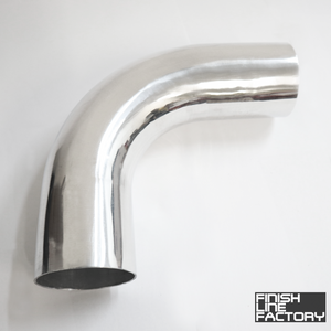 Aluminum Pipe - 90 Degree - 12 inch length - 2.50 inch dia. | Tubing - Aluminum | Paddock Performance Aluminum Pipe - 90 Degree - 12 inch length - 2.50 inch dia. | Tubing - Aluminum | Paddock Performance