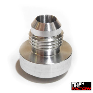 AN Weld Bung (Aluminum) - 12 AN | Weld-On Fittings | Paddock Performance