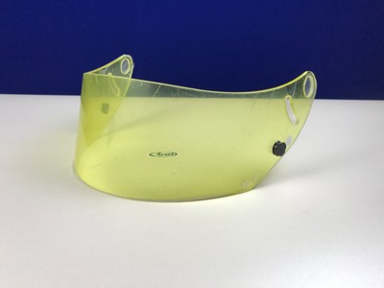 Arai GP-6 Standard Helmet Shield Yellow Coated (ARA-S-GP6-Y)