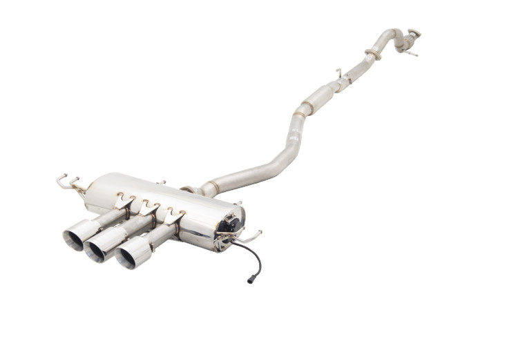 XForce Honda Civic FK8 Type R 304 3" Cat-Back System (XFO-ES-HCR17-VMK-CBS)