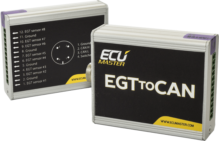 8 Channel CAN EGT Module | Standalone Engine Management | Paddock Performance