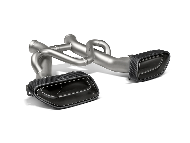 Akrapovic 14-17 McLaren 650S/650S Spyder Slip-On Line (Titanium) w/ Carbon Tips | Muffler | Paddock Performance