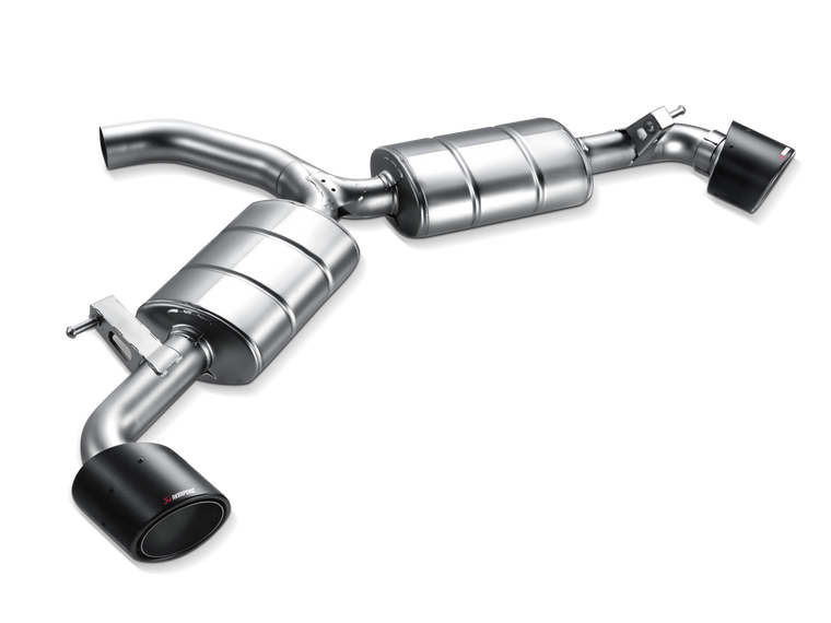 Akrapovic 09-16 Volkswagen Scirocco R Slip-On Line (SS) (Req. Tips) | Muffler | Paddock Performance