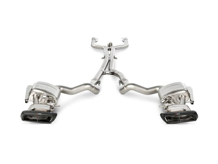 Akrapovic 15-17 AMG C63 Estate Evolution Line Cat Back (Titanium) w/ Carbon Tips (Req. Link Pipe)