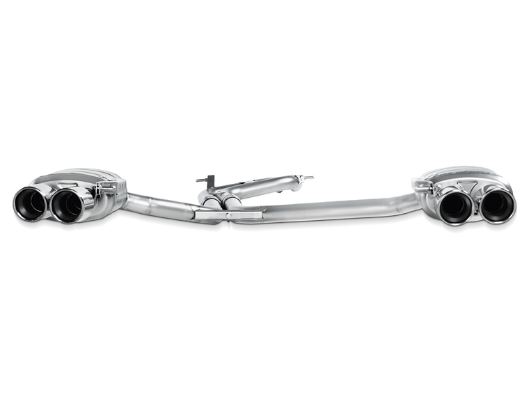 Akrapovic 07-11 Audi S5 Coupe (8T) Slip-On Line (SS) w/ Titanium Tips | Muffler | Paddock Performance