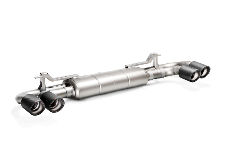 Akrapovic 10-14 Porsche Cayenne (958) Slip-On Line w/o Tips (Titanium) | Muffler | Paddock Performance