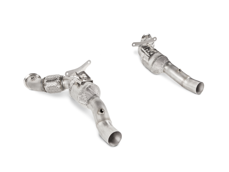 Akrapovic 16-17 Ferrari 488 GTB/488 Spyder Link-Pipe Set (SS) | Connecting Pipes | Paddock Performance