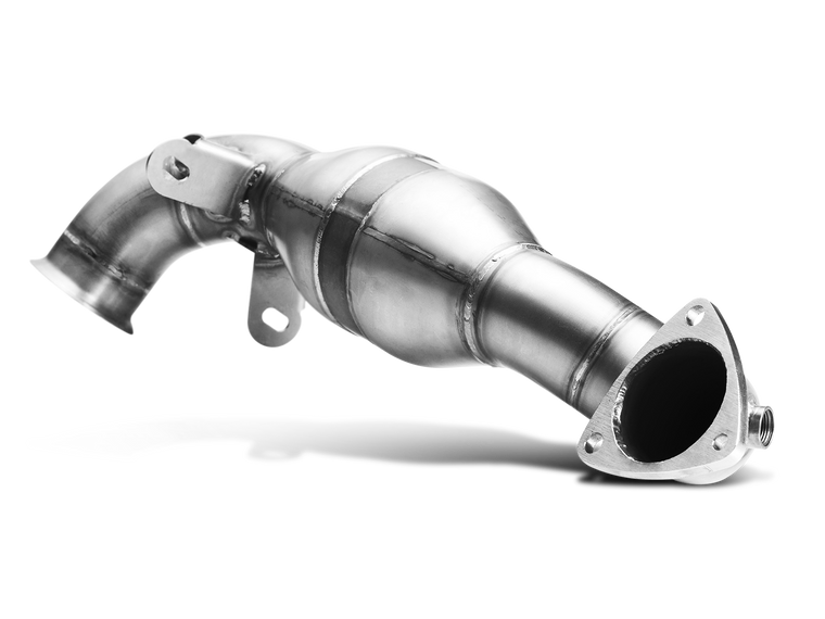 Akrapovic 07-14 MINI Cooper S (R56)/Cooper S Cabrio (R57) DownPipe w/ Cat (SS) | Downpipes | Paddock Performance