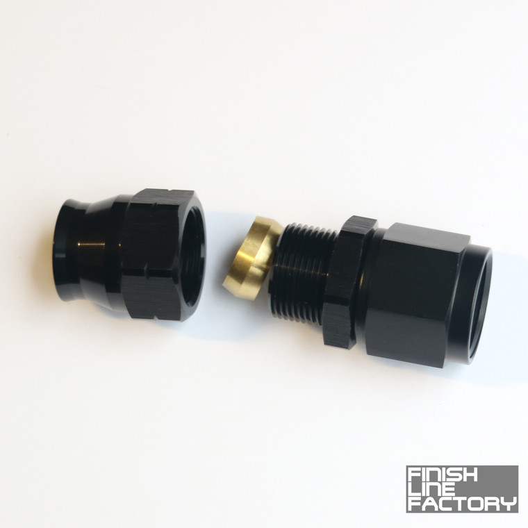 Tube to Female AN Adapter - 5/16 Tube - 06 AN