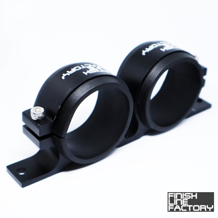 EFI Dual Fuel Pump Bracket - ID 61mm | Brackets | Paddock Performance
