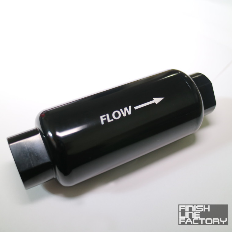 High Flow Fuel Filter - 100 Micron - 10 ORB | Filters | Paddock Performance