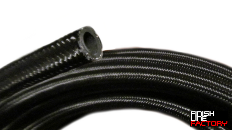 Nylon Braided Hose (03 Foot Roll) - 10 AN - 9/16" ID - 53/64" OD