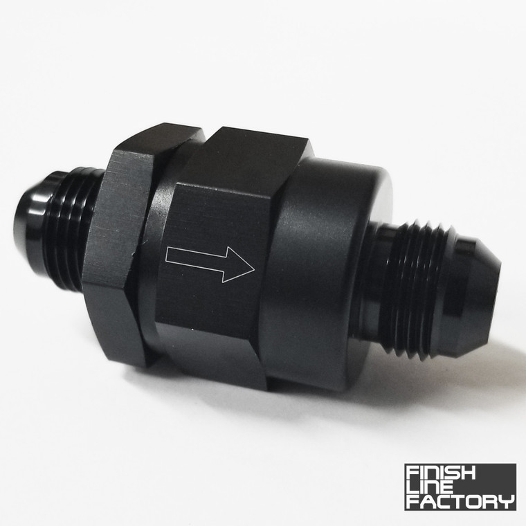AN Check Valve - 08 AN | Valves | Paddock Performance