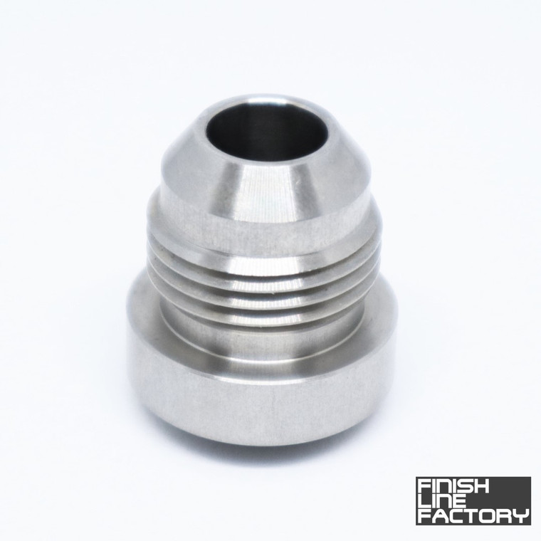 AN Weld Bung - Stainless Steel - 12 AN | Weld-On Fittings | Paddock Performance