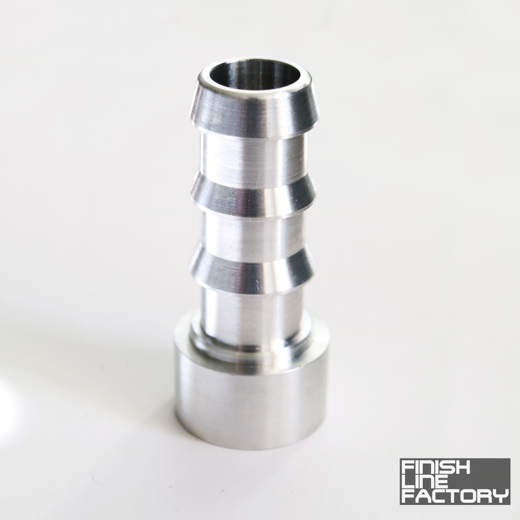 Barbed Weld Bung (Aluminum) - 3/4" Barb | Weld-On Fittings | Paddock Performance