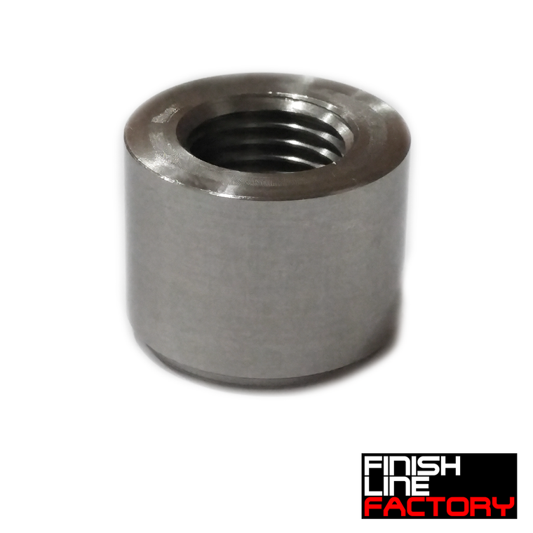 NPT Weld Bung (Stainless Steel) - 1/4" NPT | Weld-On Fittings | Paddock Performance