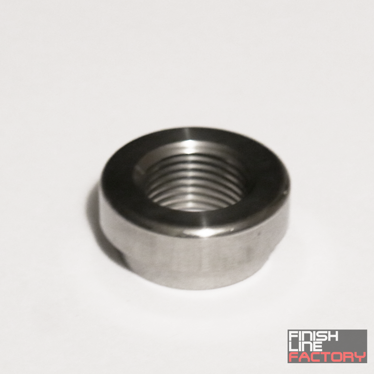 O2 Sensor Weld Bung (Stainless Steel) - M18x1.5 | Weld-On Fittings | Paddock Performance