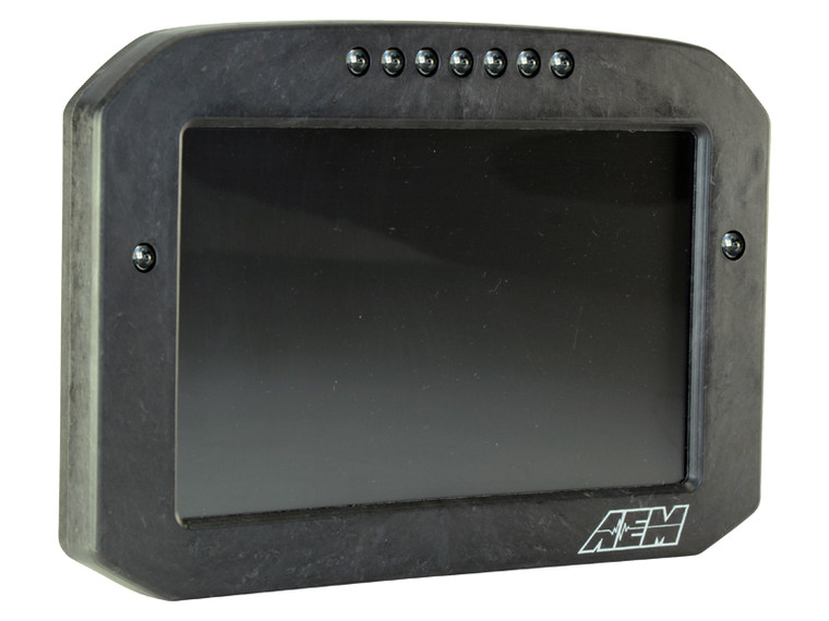 AEM CD-7 Carbon Flat Panel Digital Racing Dash Display - Logging / GPS Enabled (AEM-305703F)