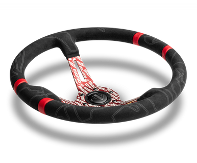 ゆち モモ ウルトラ 赤 MOMO ULTRA レザー レッドトップ MOMO モモ ステアリング ULTRA RED ウルトラレッド スポーク