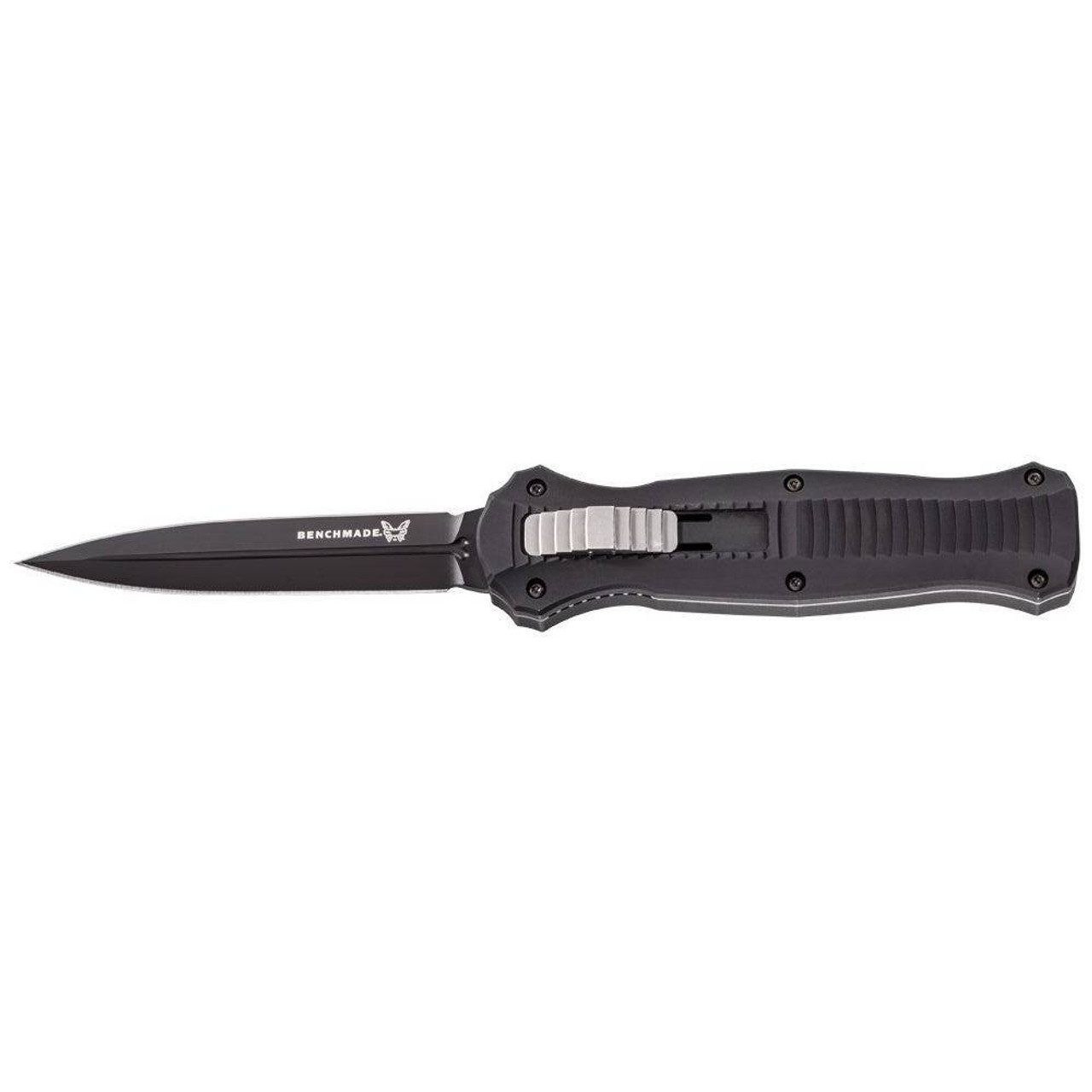 3300BK Infidel Knife - Black Aluminum OTF Dagger