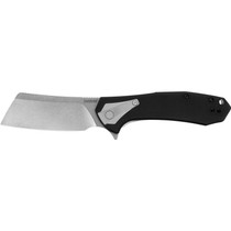 KERSHAW Bracket Stonewash Cleaver Black G10 Folding Knife