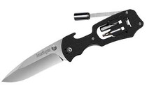 KERSHAW Select Fire 3.375in Satin Drop Point Blade Black GFN Handle Folding Knife (1920)