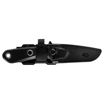 GERBER Principle Drop Point Black Rubber Handle Fixed Blade Knife Clamshell Pack