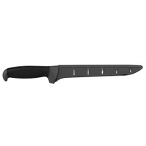 KERSHAW Narrow Fillet Satin Standard Black Fixed Blade Knife Clamshell Pack