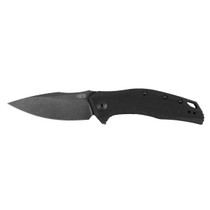 ZERO TOLERANCE Blackwash Drop Point Black G10 Spring Assisted Folding Knife