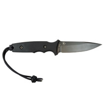 SPARTAN BLADES Harsey TT Black Drop Point Fixed Blade Knife