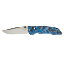 HOGUE Deka 3.25in Stonewash Clip Point Blue Lava G-10 Handle Folding Knife (24273)