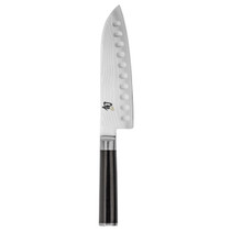 SHUN Classic Hollow Ground Santoku Blade Pakkawood Handle Kitchen Knife