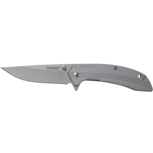 KERSHAW Shroud Bead Blast Titanium Folding Knife | The Blade Bar