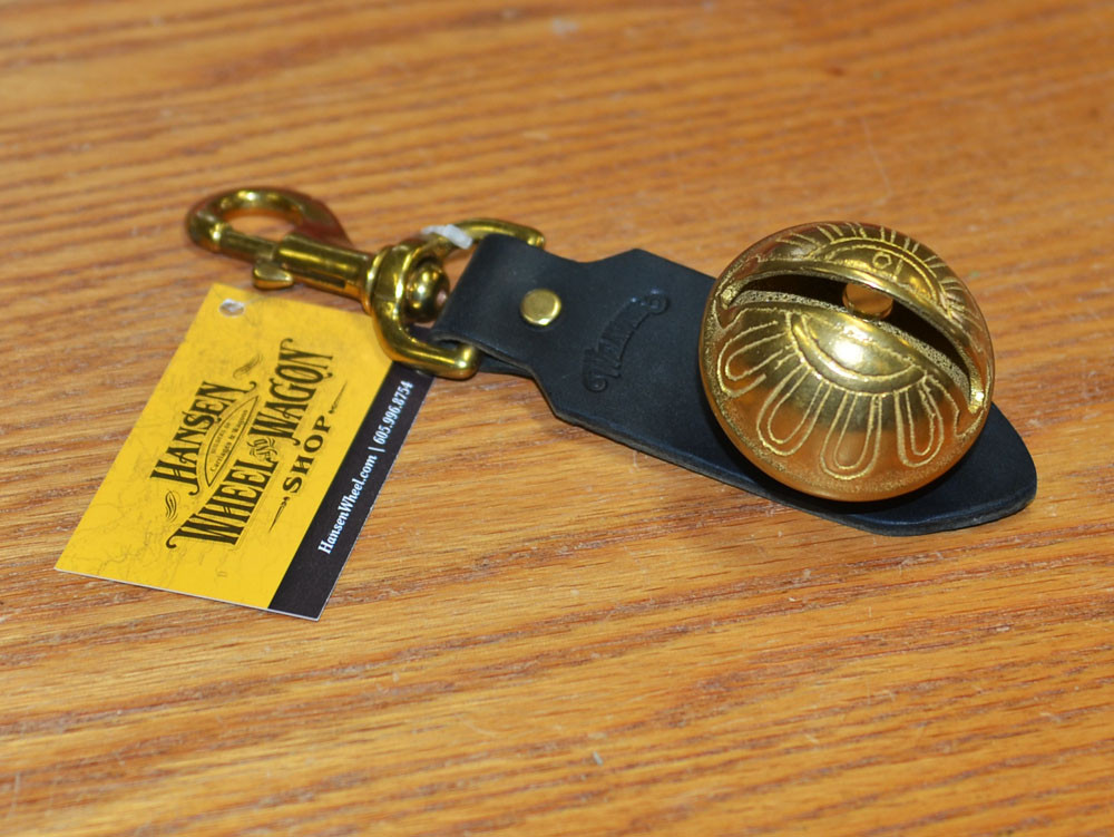 Single Sleigh Bell Strap with Swivel Snap