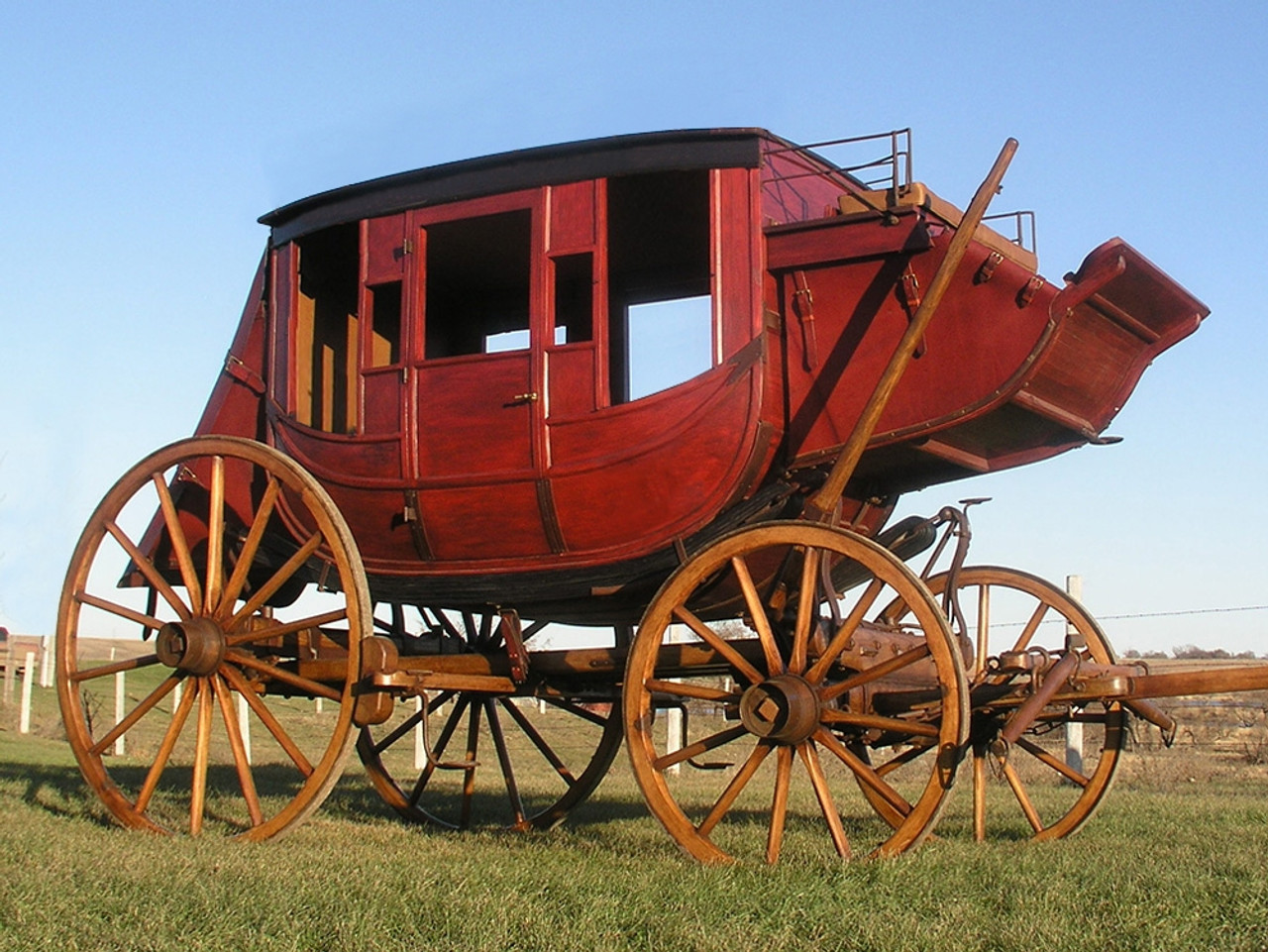 Western Style Stagecoach - Custom Build - Hansen Wheel and Wagon Shop