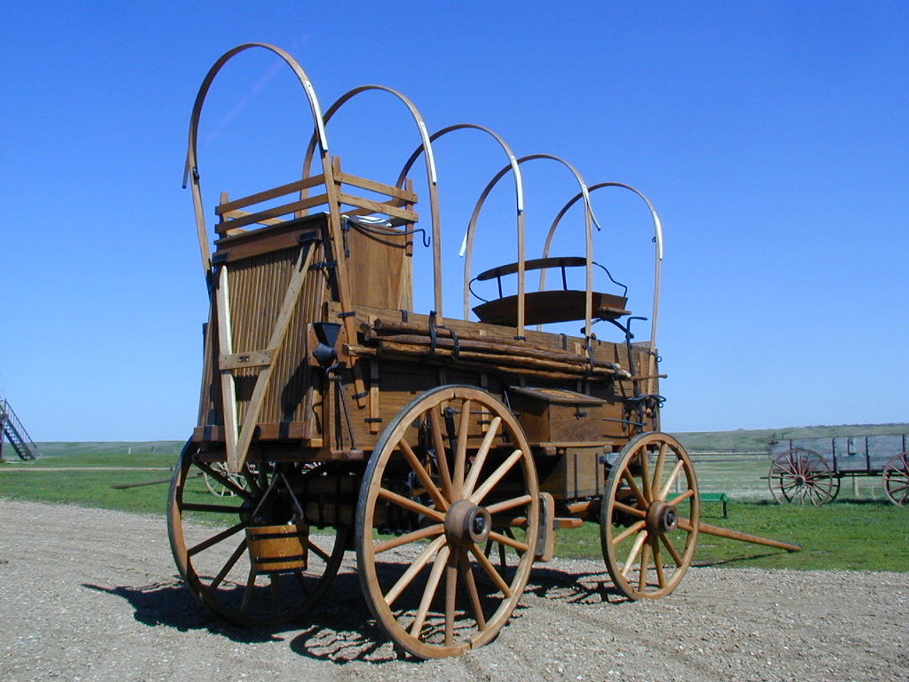 Antique Chuck Wagon Coffee Pot - Hansen Wheel and Wagon Shop