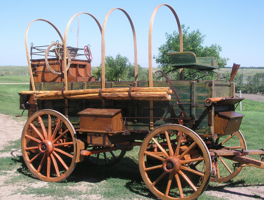 Traditional Chuck Wagon - Custom Build - Hansen Wheel and Wagon Shop