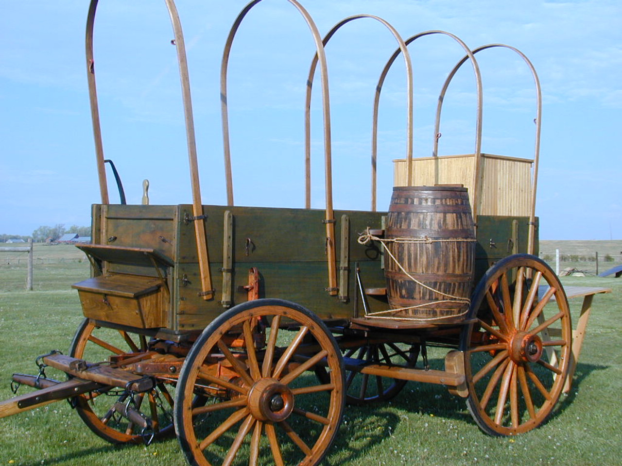 Antique Chuck Wagon Coffee Pot - Hansen Wheel and Wagon Shop