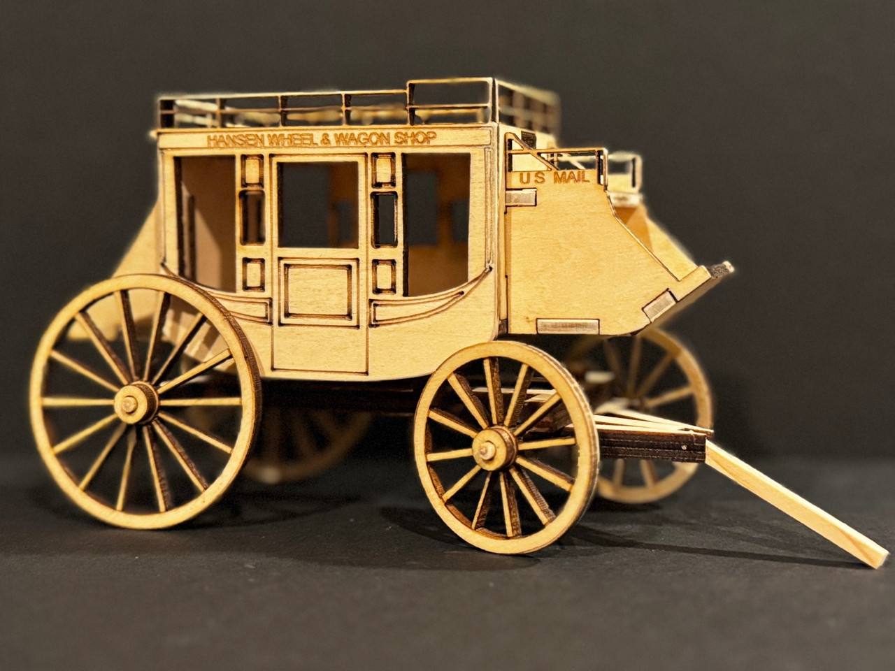HWWS Stagecoach Kit - Hansen Wheel and Wagon Shop