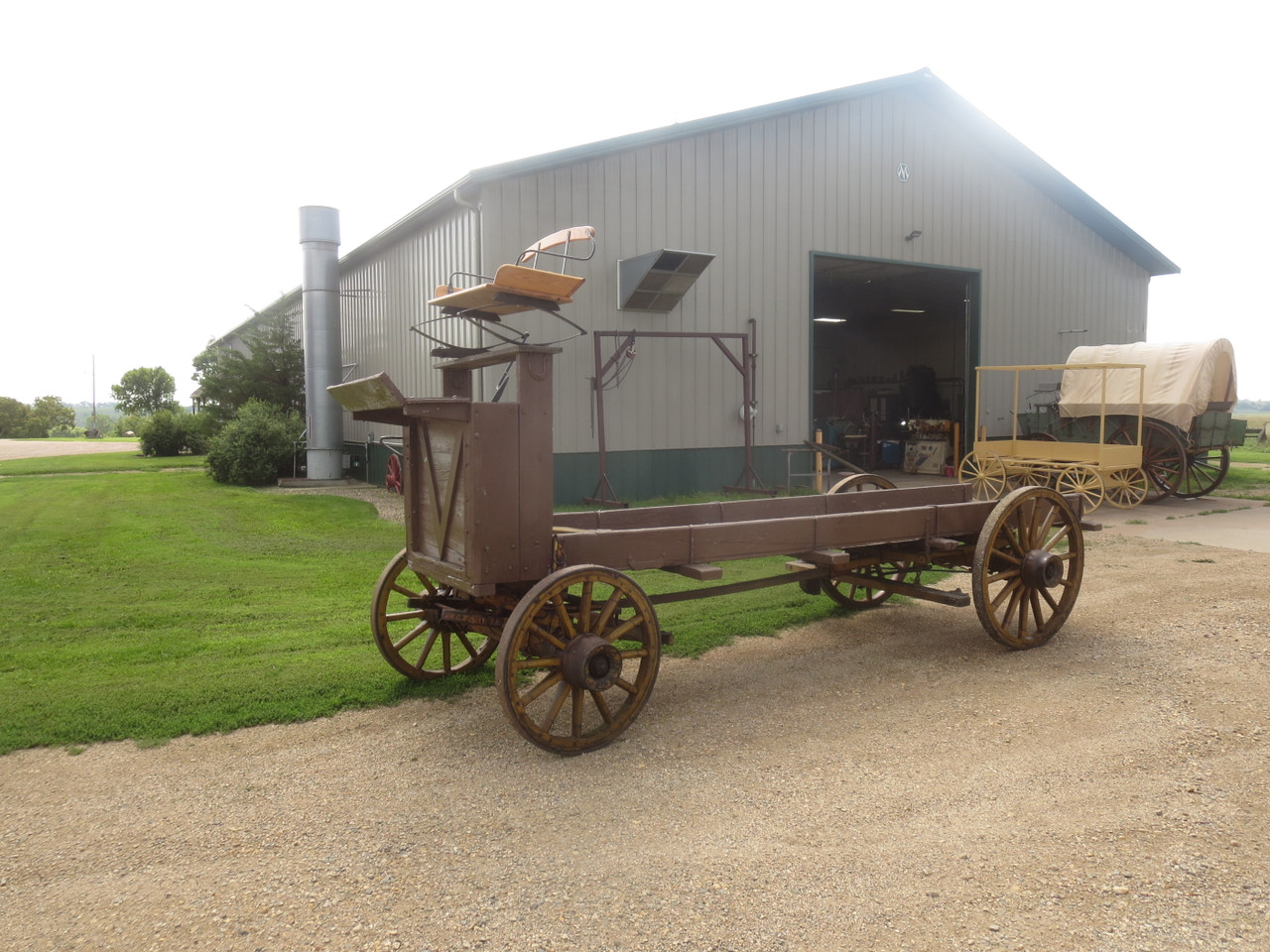 Winona Freight Wagon - Hansen Wheel and Wagon Shop