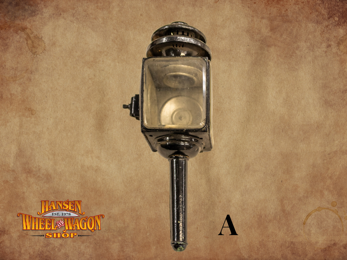 Antique Original Carriage Lamps - Hansen Wheel and Wagon Shop