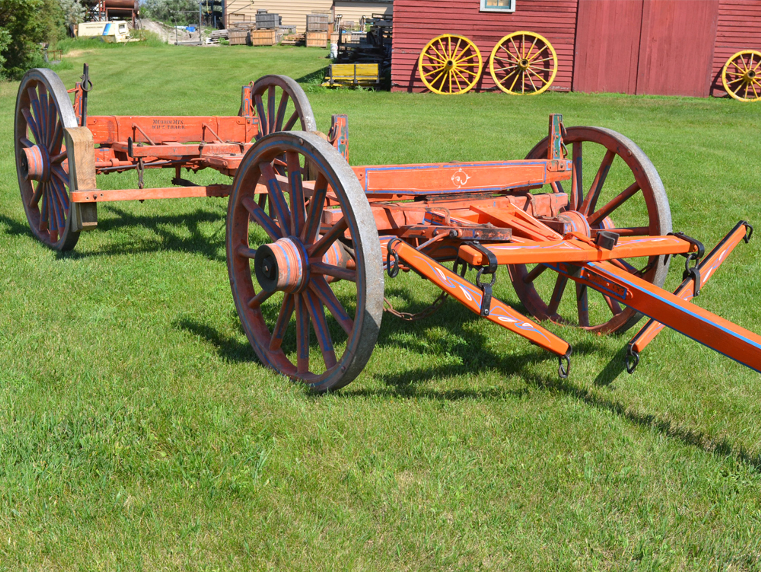 Peter Schuttler Original Mountain Wagon Gear Hansen Wheel and Wagon Shop